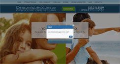 Desktop Screenshot of castellanosfamilylaw.com